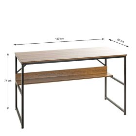 Schreibtisch Maurice in modernem Design 120 cm breit – Ansicht 7