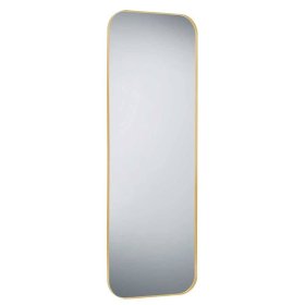 50x150 cm Spiegel Lariley mit Metallrahmen in Goldfarben – Ansicht 1