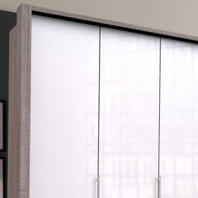 Panorama Schrank Yunidra 4 türig mit Schubladen modern – Ansicht 5