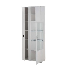 Wohnzimmervitrinenschrank Constantin mit LED Beleuchtung in modernem Design – Ansicht 4